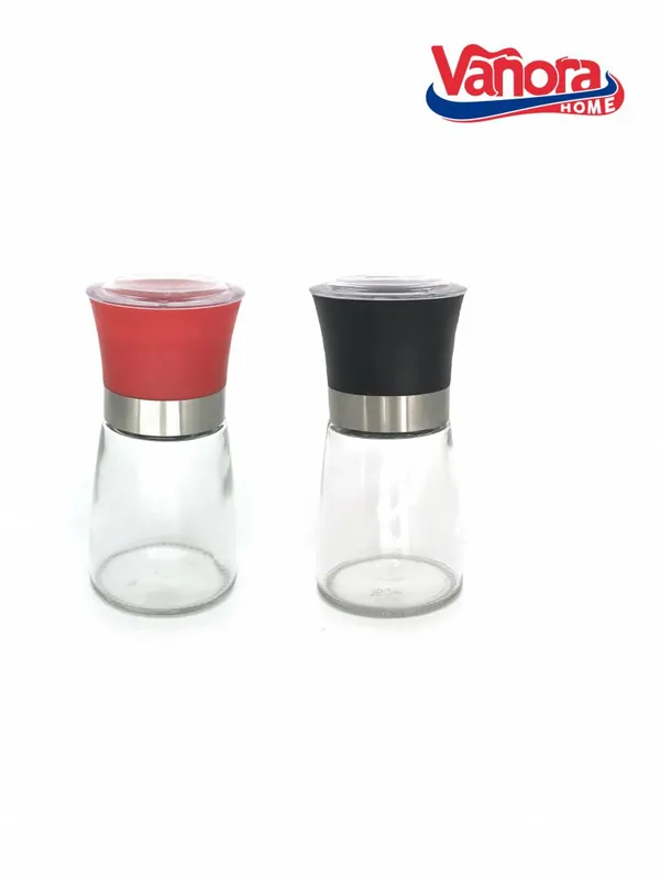 SET DOUA RASNITE CERAMICE SAREPIPER 13.5CM, ROSU/NEGRU, VANORA HOME Reducere de preț