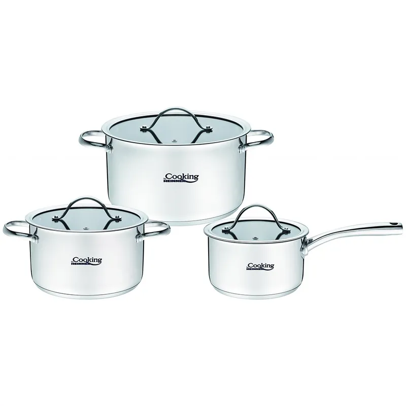 Discount Set gatit format din 6 piese, inox, Anna, Cooking by Heinner, HR-RLW-6PSC