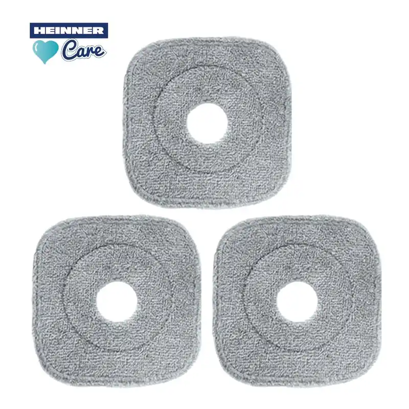 Popular SET TREI REZERVE CURATENIE MOP PLAT MEGA CLEAN 360, HEINNER CARE