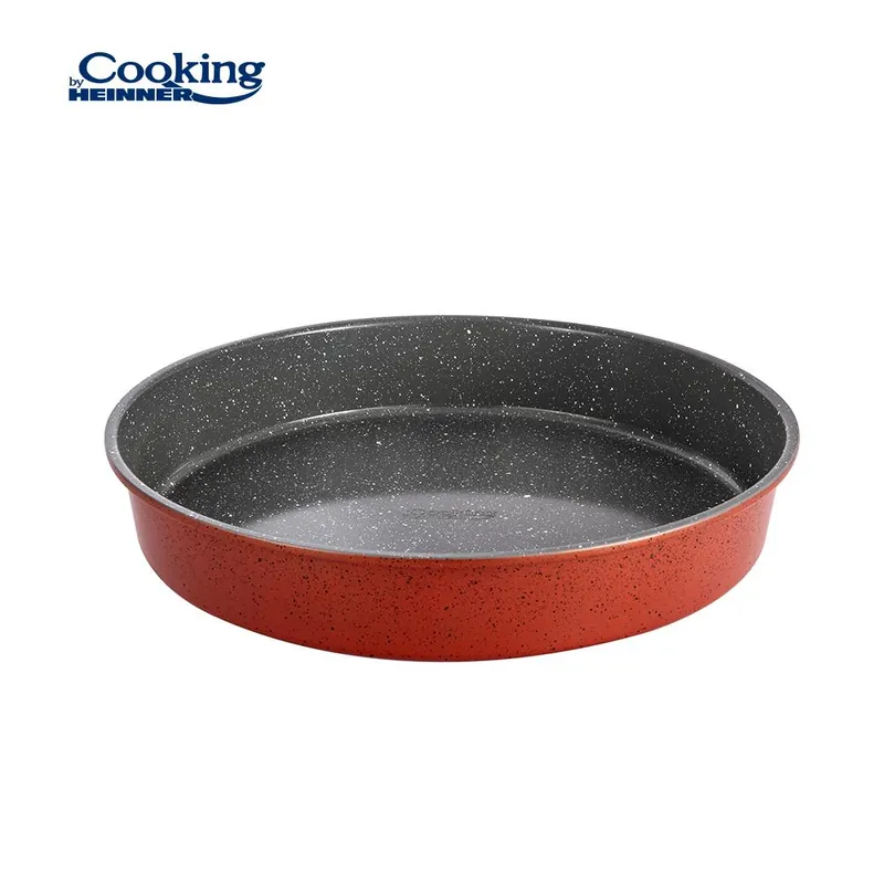 TAVA ROTUNDA ACOPERIRE CERAMICA 40×7 CM, ANCA, COOKING BY HEINNER Preț promoțional