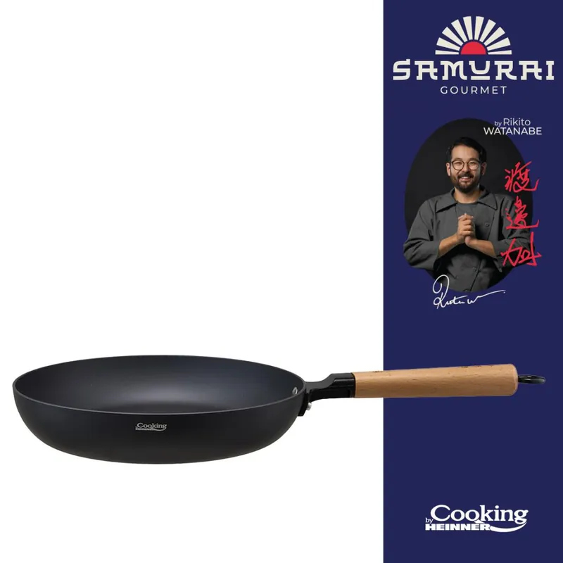 TIGAIE ALUMINIU 26X5 CM, RIKITO WATANABE, COOKING BY HEINNER Livrare rapidă