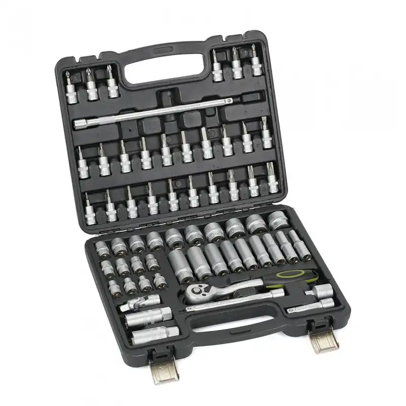 Trusa multifunctionala 61 piese Heinner CTSM015, material chrome-vanadium Doar azi
