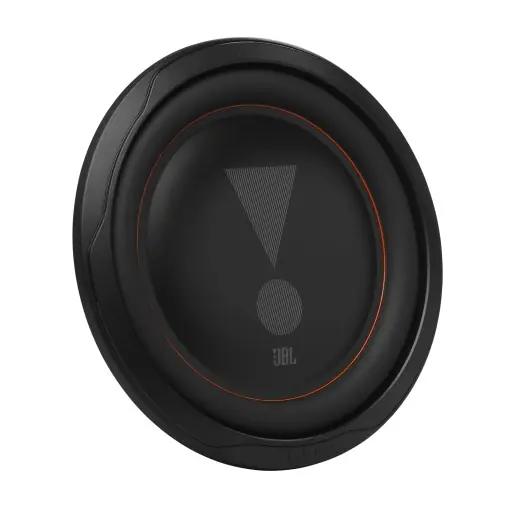 Preț promoțional JBL Club 102SL - Radio auto cu subwoofer de 1000 de wati pentru instalare plata in sistemul muzical auto de la Harman Kardon - Cutie de bas de 10 inchi cu design conic patentat, surround high-roll si comutator de impedanta SSI 2/4 Ohm