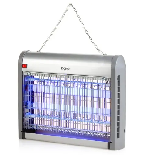 Retur ușor Lampa DOMO KX012 Insect Killer-2-10W, argintiu