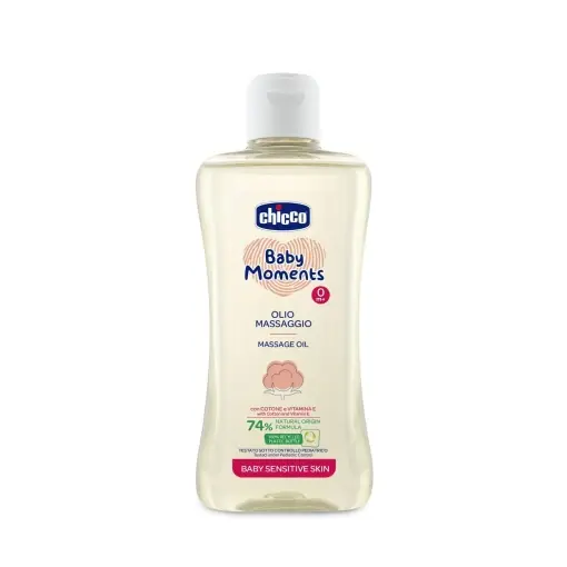 Reducere specială Chicco BABY SENSITIVE SKIN - ULEI DE MASAJ, 200 ml, 0M+