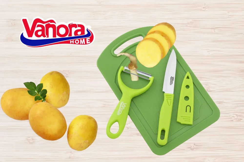 Livrare gratuită Set 3 piese de bucatarie, Trio, Vanora Home