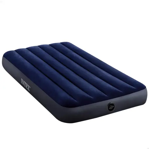 Intex 64757 Classic Downy Blue Dura-Beam Pat pneumatic twin, albastru, 191 x 99 x 25 cm (L x l x i) Doar azi