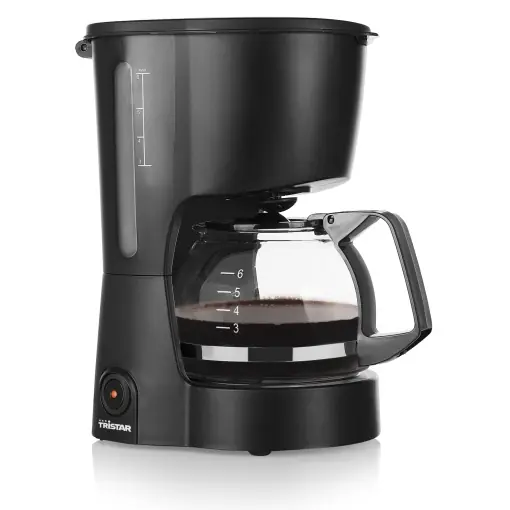 Aparat de cafea Tristar, capacitate 6 cani, 600W, functie de mentinere la cald, oprire automata, filtru permanent, sistem anti-picurare, compact si portabil, usor de curatat, CM-1246 Discount