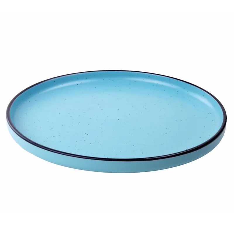 Farfurie desert ceramica Art Of Dining By Heinner, 20 cm, Multiplu de 6 bucati, Electra Blue, HR-WDF-A20 Discount