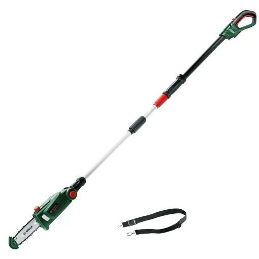 Foarfece cu acumulator Bosch pentru casa si gradina UniversalChainPole 18 (fara baterie si incarcator), 06008B3101, verde Reducere specială