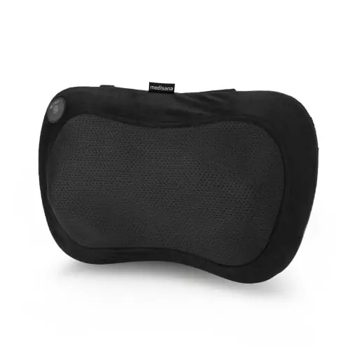 medisana MC 200 Perna de masaj Shiatsu cu functie de caldura, 4 capete de masaj rotative, functie de lumina rosie pentru gat, umeri, spate si picioare Super ofertă
