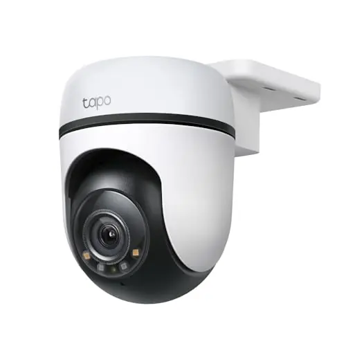 Transport gratuit Supraveghere cu camera de exterior TP-Link Tapo C510W, Camera IP Wi-Fi, Pan/Tilt 360deg, Rezolutie 2K, Viziune nocturna color, IP65 rezistent la apa, Urmarire inteligenta a miscarii, Audio bidirectional