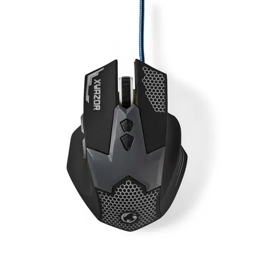 Preț mic NEDIS Gaming Mouse - Cu fir - 800/1200 / 1600/2400 DPI - DPI reglabil - Numar de butoane: 7 - Dreptaci - 1,50 m - LED