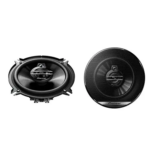 Mai ieftin Pioneer TS-G1330F Set de difuzoare coaxiale cu 3 cai de 13 cm din 2 difuzoare (250 W max., 35 W unda sinusoidala fiecare), sunet puternic, eficienta ridicata, adancime de instalare de 44 mm, decupaj incastrat de 121 mm, cu grila