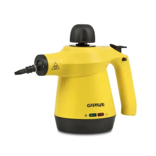Super ofertă Aparat de curatat cu abur G3 Ferrari G90036 Attivap, 1100 W, capacitate 350 ml, presiune 4 bari, volum de abur 30 g/min, protectie impotriva umezelii, blocare de siguranta, incalzire rapida, galben
