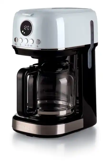 Preț redus Cafetiera Ariete Moderna 1318, Cafea autentica, Filtru pentru 1 sau 2 cani, Maxi cappuccino, Oprire automata, Rasnita de cafea cu capacitate de 250 g, Alb