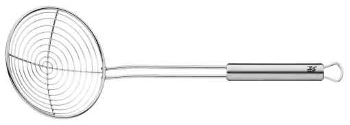 Lingura cu fante WMF Profi Plus din otel inoxidabil 365 cm lingura cu fante Cromargan din otel inoxidabil partial mat poate fi spalata in masina de sp Reducere extra
