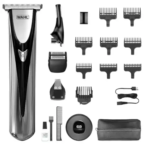 WAHL Elite All in 1 Multigroomer tunderea intregului corp accesorii lavabile epilarea urechilor si nasului baterie de lunga durata perfecta pentru el Comandă acum