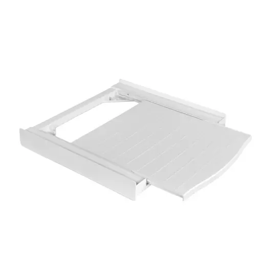 Cadru intermediar Xavax cu placa extensibila din plastic cadru de conectare pentru masina de spalat si uscator kit intermediar cu extragere ca raft pe Ofertă limitată