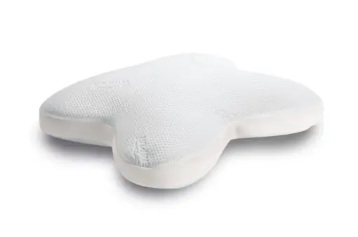 Ieftin Perna de dormit TEMPUR Ombracio, perna ergonomica de dormit pe burta in forma de fluture, Lie-Feeling Medium Firm, 60 x 50 x 10 cm, alb
