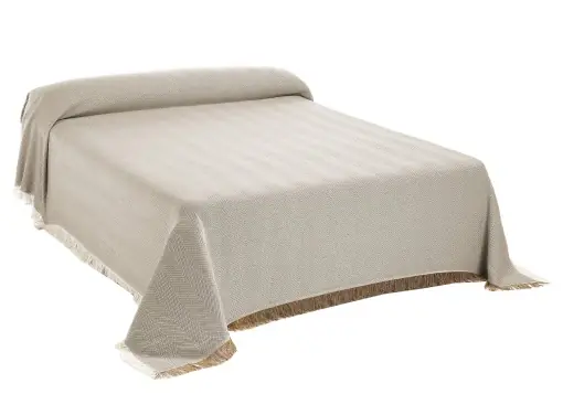 Ultima șansă Martina Home Esarfa versatila Spiga, 80% bumbac, 20% poliester, brut/bej 260 Lungime x 230 Latime cm
