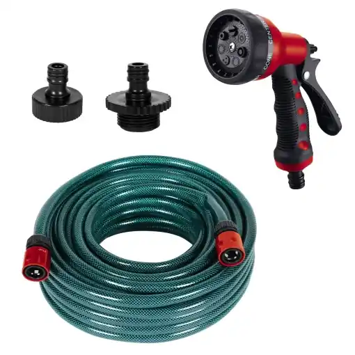 Chilipir Set de accesorii original Einhell Pressure Side (OFP) (accesoriu pompa, set de accesorii pentru presiune, incl. furtun de gradina, 2x adaptoare, dus de gradina)