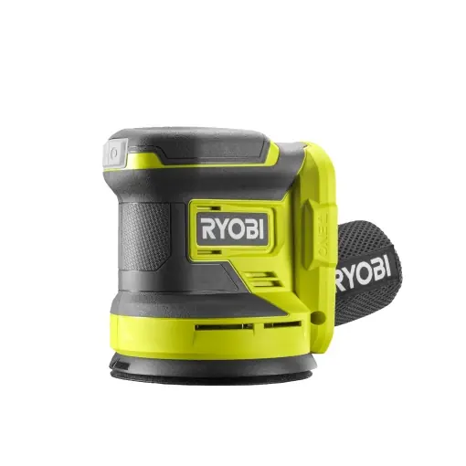Slefuitor orbital fara fir RYOBI 18 V ONE+ RROS18-0 (dimensiunea discului de slefuire 125 mm, circuit rezonant de 2,5 mm, turatie fara sarcina 20.000 rpm, fara baterie si incarcator) Livrare expres