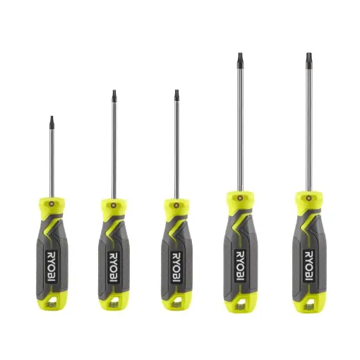 Set de surubelnite RYOBI, Torx, 5 buc. RHSDST5 Ofertă exclusivă