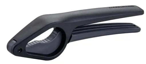 Spargatorul de nuci FACKELMANN din aluminiu - Spargator de nuci elegant potrivit pentru aproape toate nucile - Potrivit pentru nuci, alune & Co. - aprox. 31 x 6 x 3 cm, negru/gri Cel mai vândut