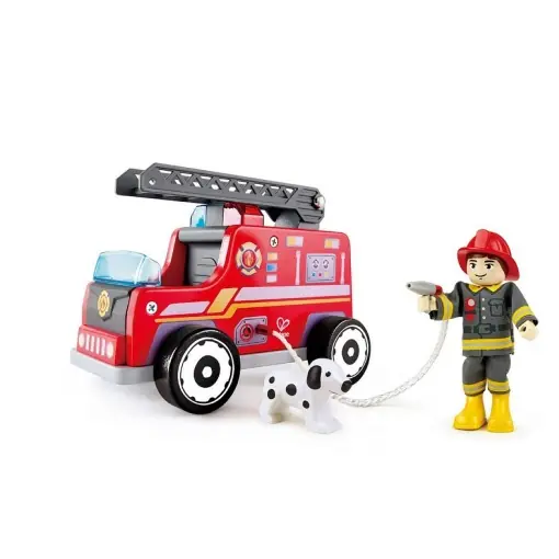 Calitate înaltă Hape E3024 Brigada de pompieri, camion de pompieri