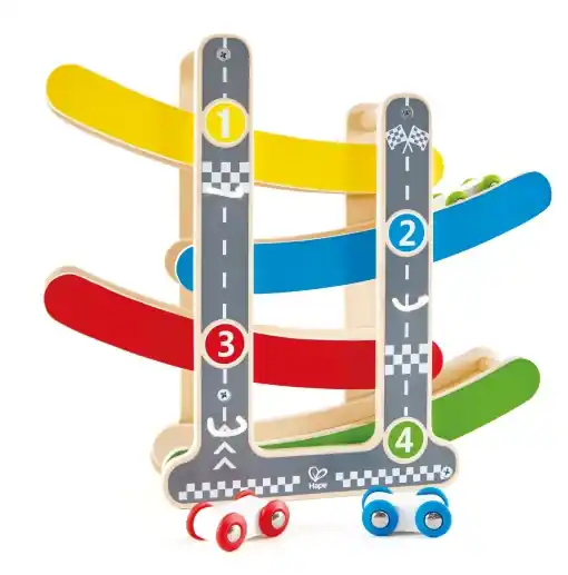 Hape E0438 - Flickflack Racetrack, Jucarie din lemn Ofertă limitată