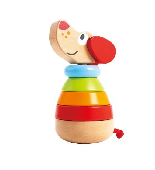 Ofertă specială Hape E0448 Jucarie "Stacking Dog Pepe"