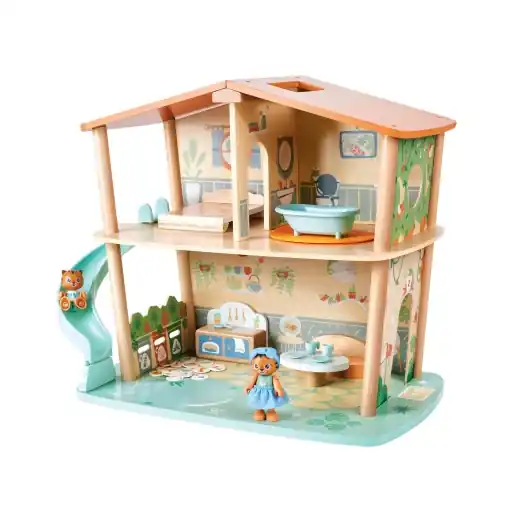 Hape Green Planet Explorers Das Urwaldhaus der Tiger, grun Plată securizată