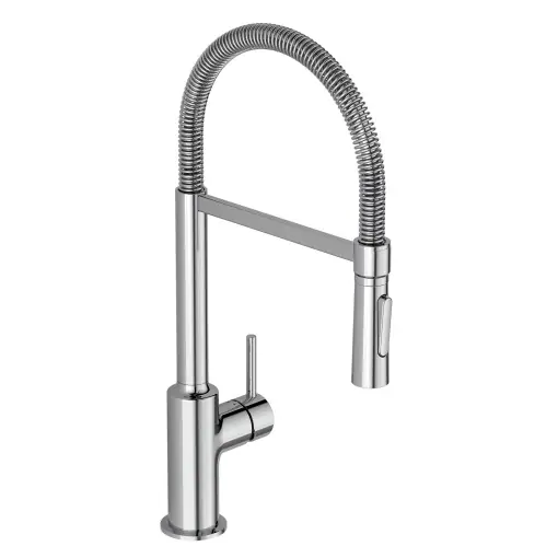 Ideal Standard BC302AA Ceralook Robinet de bucatarie semi-profesional, crom Retur gratuit
