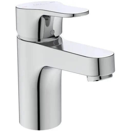 Reduceri Ideal Standard BC829AA Robinet de lavoar Cerabase H80, cu set de scurgere cu buton, proiectie 10,6 cm, cromat