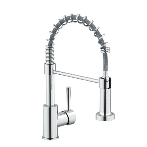 Mai ieftin Robinet de bucatarie Lenz NOVA Chrome - cu dus pendular reglabil si gura pivotanta la 360deg - cartus de marca de inalta calitate - 46070902