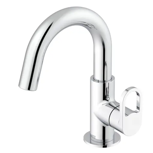 Comandă acum Supapa de podea cu apa rece Lenz BOW cu aspect cromat - cu gura pivotanta - design minimalist si manopera de inalta calitate - 42400502