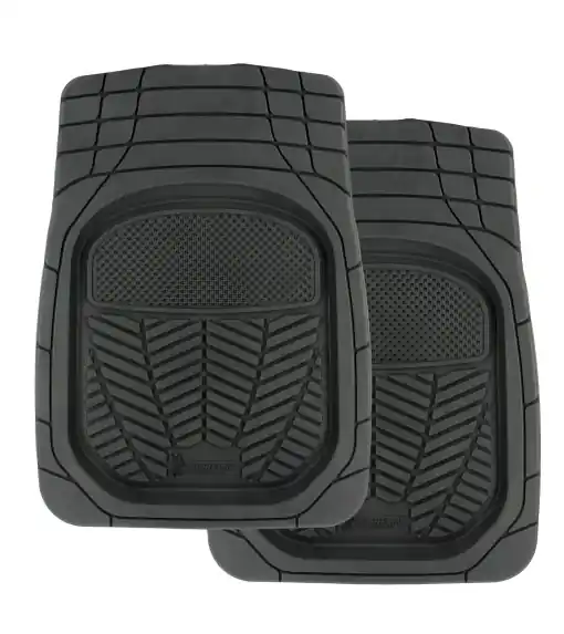MICHELIN 009079 Covorase frontale din cauciuc, 3D, set de 2, negru Lichidare de stoc