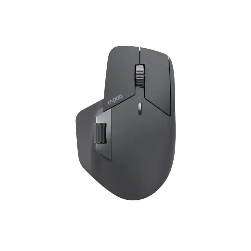 Rapoo I Mouse Wireless (MT760LW, Mouse Optic cu Adaptor, 4000 DPI, 2.4 GHz, Baterie Reincarcabila), Negru Noutate