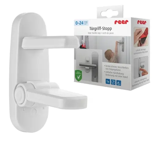 Cumpără online Opritor pentru maner, blocare pentru copii pentru usi de apartament si intrare, protectie pentru maner, tampon pentru maner, opritor pentru usa