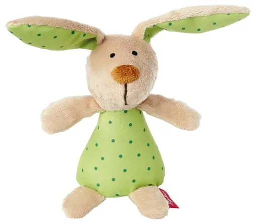 Lichidare de stoc Sigikid 41169 Rattle Bunny Stele Rosii Fete si Baieti Jucarii pentru Bebelusi Recomandat de la Nastere Verde