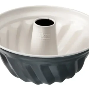 Zenker 7815 Tiga de tort Bundt Creme Noir, diametru 22 cm, otel inoxidabil, gri / bej, 22 x 22 x 11,5 cm, antracit / crem Disponibil imediat