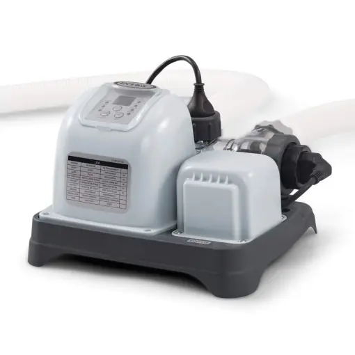 Sistem de apa sarata Intex 12V Krystal, grau, 45.5x31x25.2 cm, 28670GS Bestseller