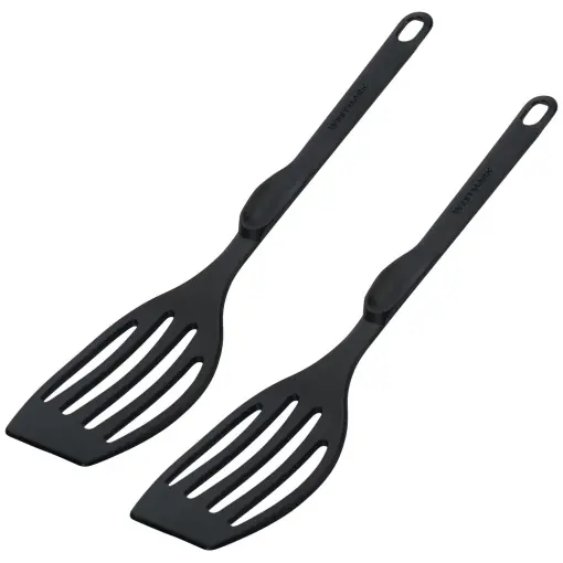 Spatule Westmark 2, lungime fiecare: 28,3 cm, plastic, Flonal, Negru, 203522E3 Reducere extra