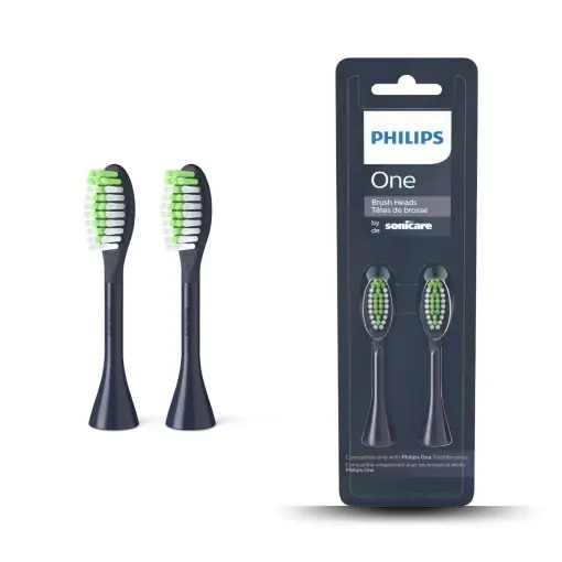 Capete de periuta electrica Philips One, pachet de doua, (model: BH1022/04) Vezi acum