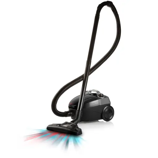 Ofertă limitată DOMO DO1033S Aspirator cu sac - 1,5 L - 450 W - negru
