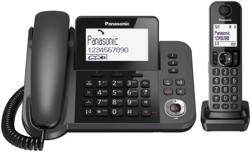 FARA FIR 2IN1 3.4" DECT V.VOCE 100NUM. C/SEG. NERO Bestseller
