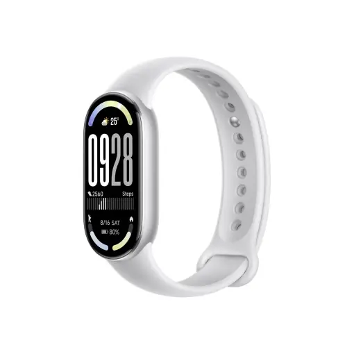 Xiaomi Smart Band 10, ceas inteligent, fitness tracker, ecran AMOLED de 1,72", baterie de 21 de zile, rezistenta la apa de 5ATM, SPO2 si monitorizarea ritmului cardiac, monitorizarea somnului, 150+ moduri sportive, argintiu Reducere extra