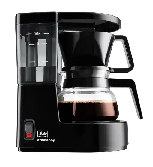 Cel mai vândut Cafetiera Melitta Aromaboy 1015-02 Negru 2 Cesti Design Compact