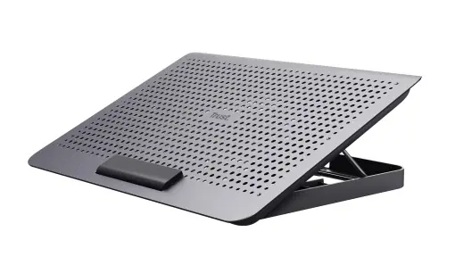 Disponibil imediat Trust Exto Laptop Cooler Aluminiu Ventilator 180mm Inaltime Reglabila
